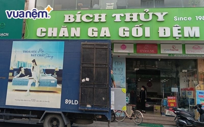 Cửa hàng bán chăn ga gối nệm Quảng Ninh Bích Thủy
