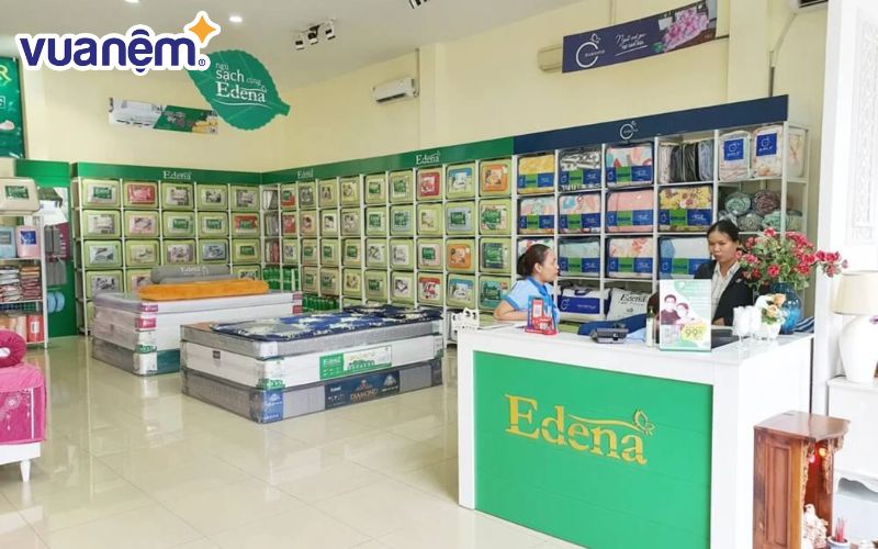 Chăn ga gối đệm Edena cũng là cái tên khá quen thuộc với nhiều người tiêu dùng Việt.