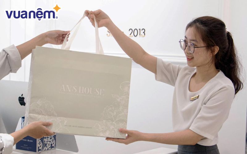 Sản phẩm chăn ga gối nệm tại An’s House nhận được sự tin tưởng của khách hàng.