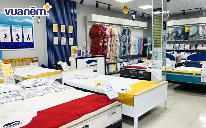 Vua Nệm – Showroom đại lý nệm Kim Cương Bình Dương uy tín