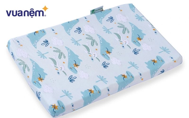 Gối cao su thiên nhiên cho bé 2 tuổi Baby Lucky