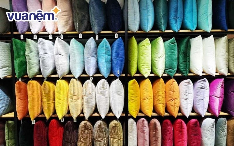 Chọn đến cửa hàng cung cấp đa dạng mẫu mã gối
