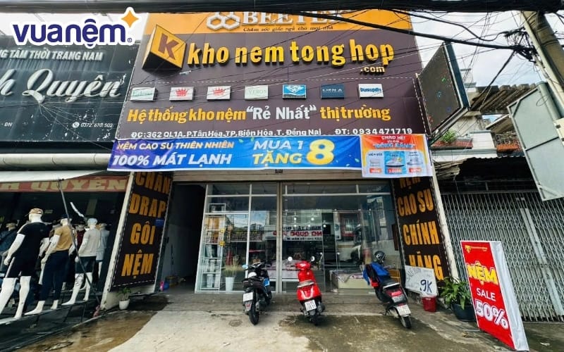 Kho Nệm Tổng Hợp có đầy đủ các chính sách hỗ trợ