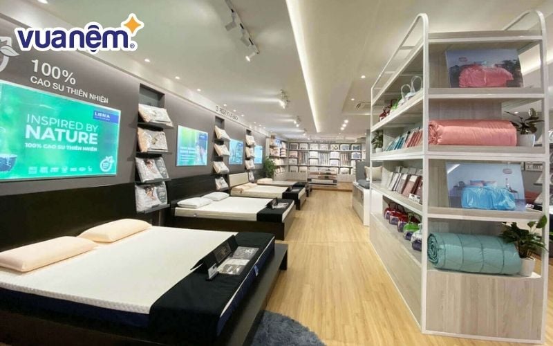 Showroom đại lý nệm Liên Á TPHCM