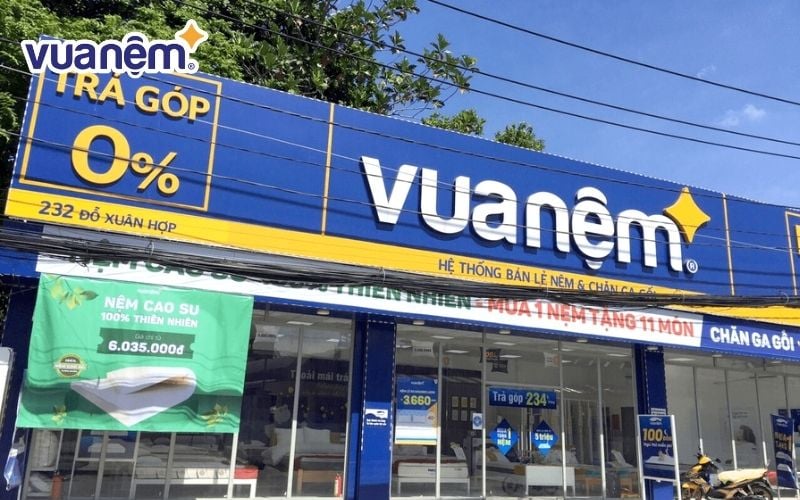 Showroom đại lý nệm Liên Á TPHCM Vua Nệm