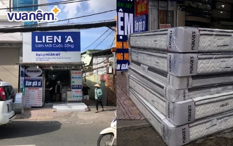 Đại lý nệm Liên Á Hoàn Mỹ