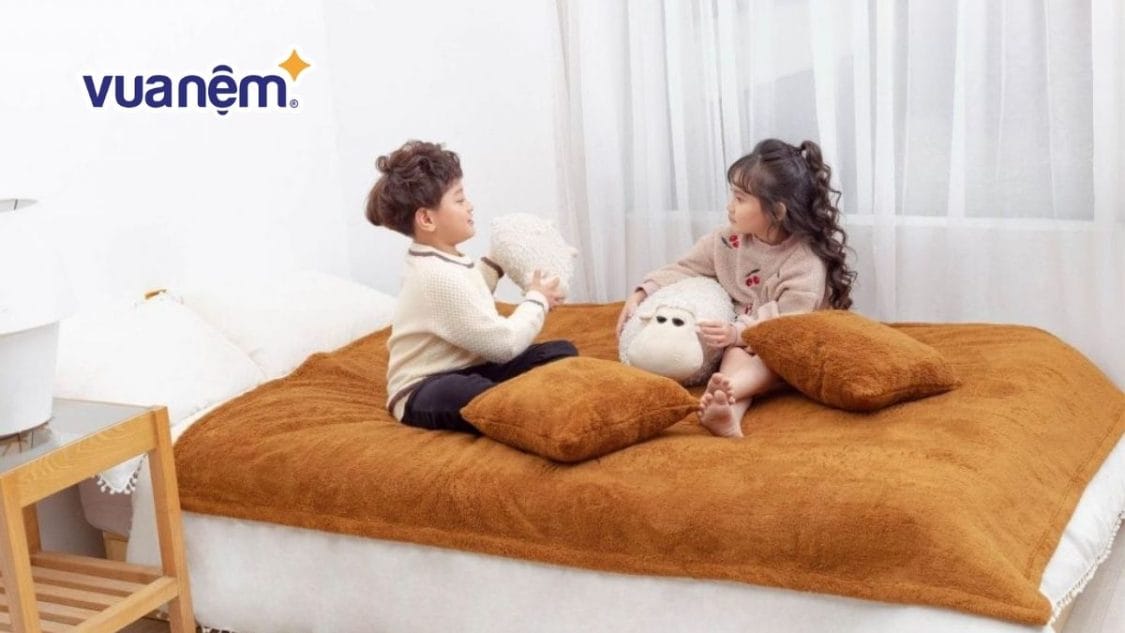 Kinh nghiệm chọn chăn mền lông cừu cho bé “xịn” và an toàn