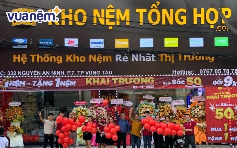 Kho Nệm Tổng Hợp - Mua nệm ở Vũng Tàu