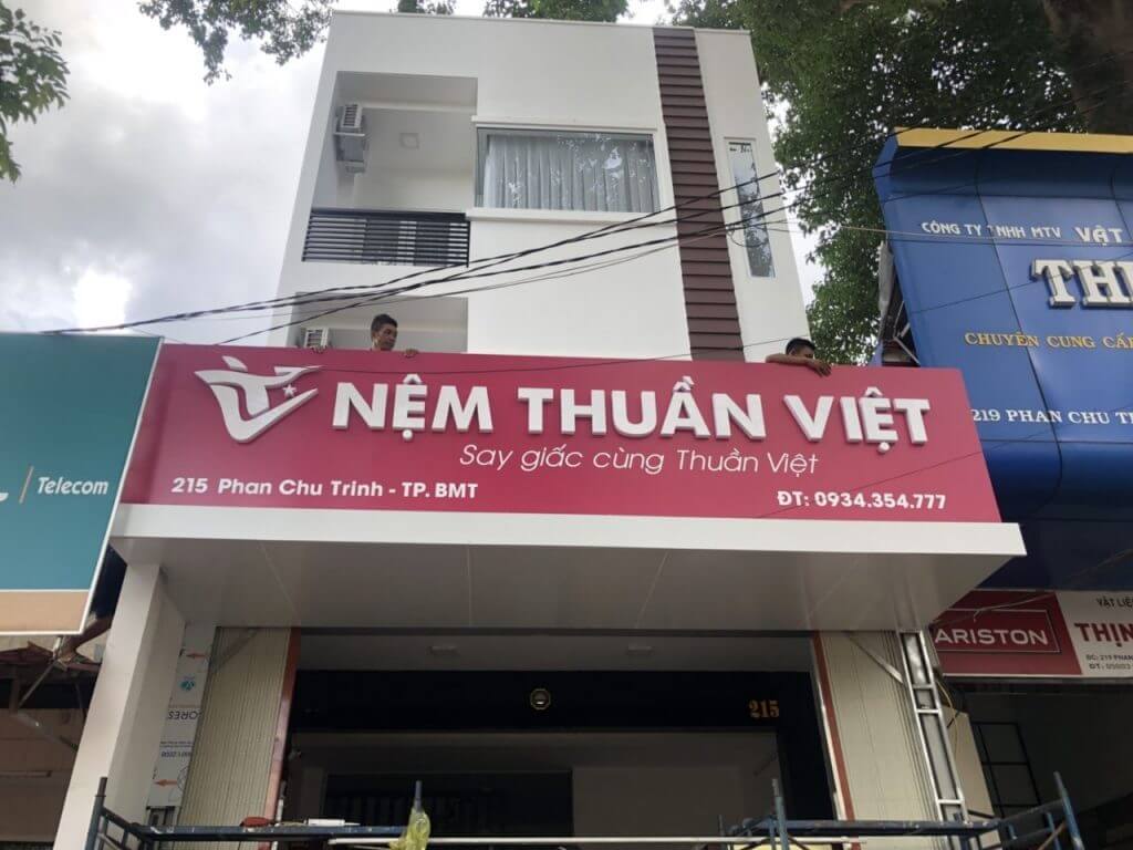 Cửa hàng Nệm Thuần Việt - Đại lý nệm cao su Vạn Thành