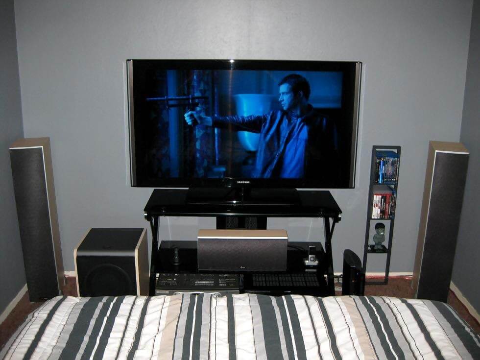 home theatre tiện nghi