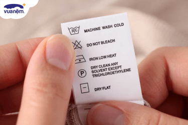 giải mã kí hiệu giặt trên chăn ga gối nệm