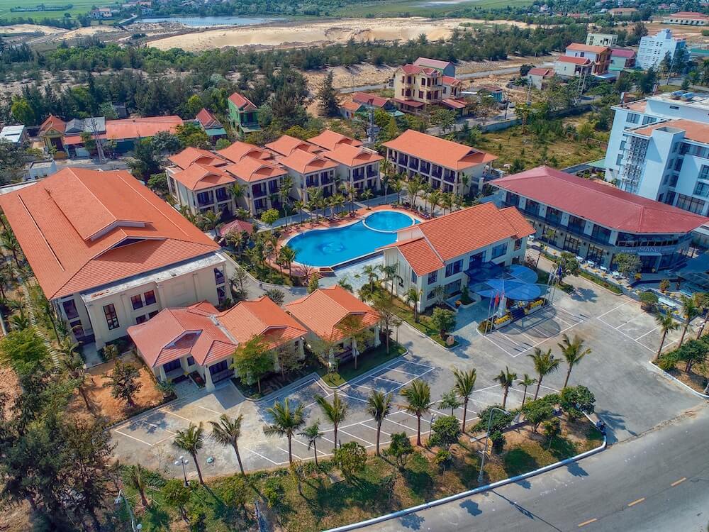 Các khách sạn, khu nghỉ dưỡng sang trọng tại Quảng Bình chủ yếu tập trung ở khu vực trung tâm
