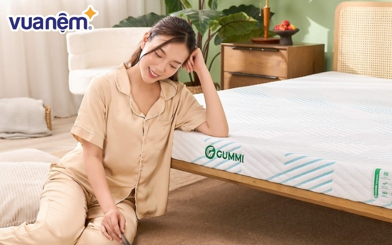Nệm Gummi Signature nâng đỡ vượt trội, công nghệ kép