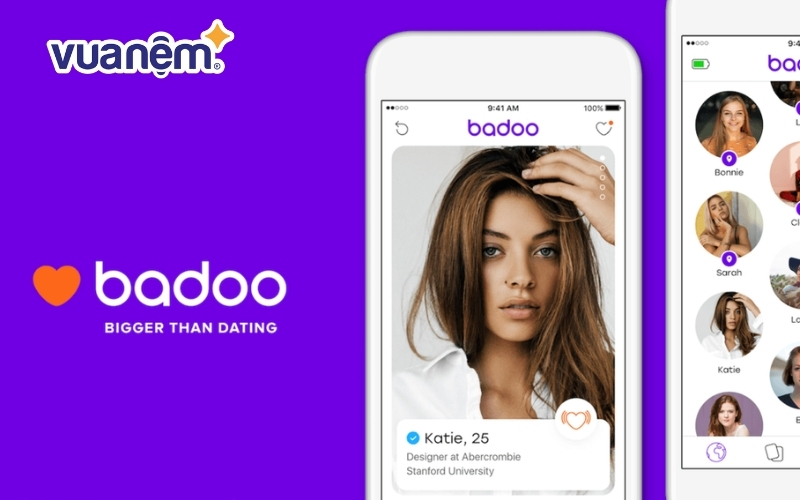 Badoo là một trong những ứng dụng hẹn hò xuất hiện sớm nhất và có lượt tải về lớn