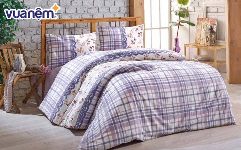 Ga giường bằng vải cotton vô cùng phổ biến trên thị trường hiện nay