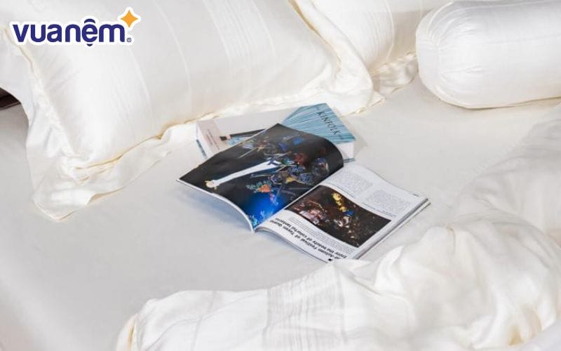 Bộ chăn ga lụa tencel cao cấp Amando Lagom 5 chi tiết