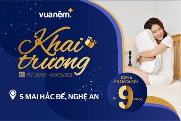 cửa hàng Vua Nệm tại Mai Hắc Đế