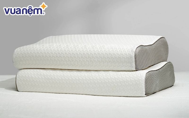 Tham khảo nhiều dòng gối cao su thiên nhiên cao cấp, êm ái và bền bỉ tại Vua Nệm