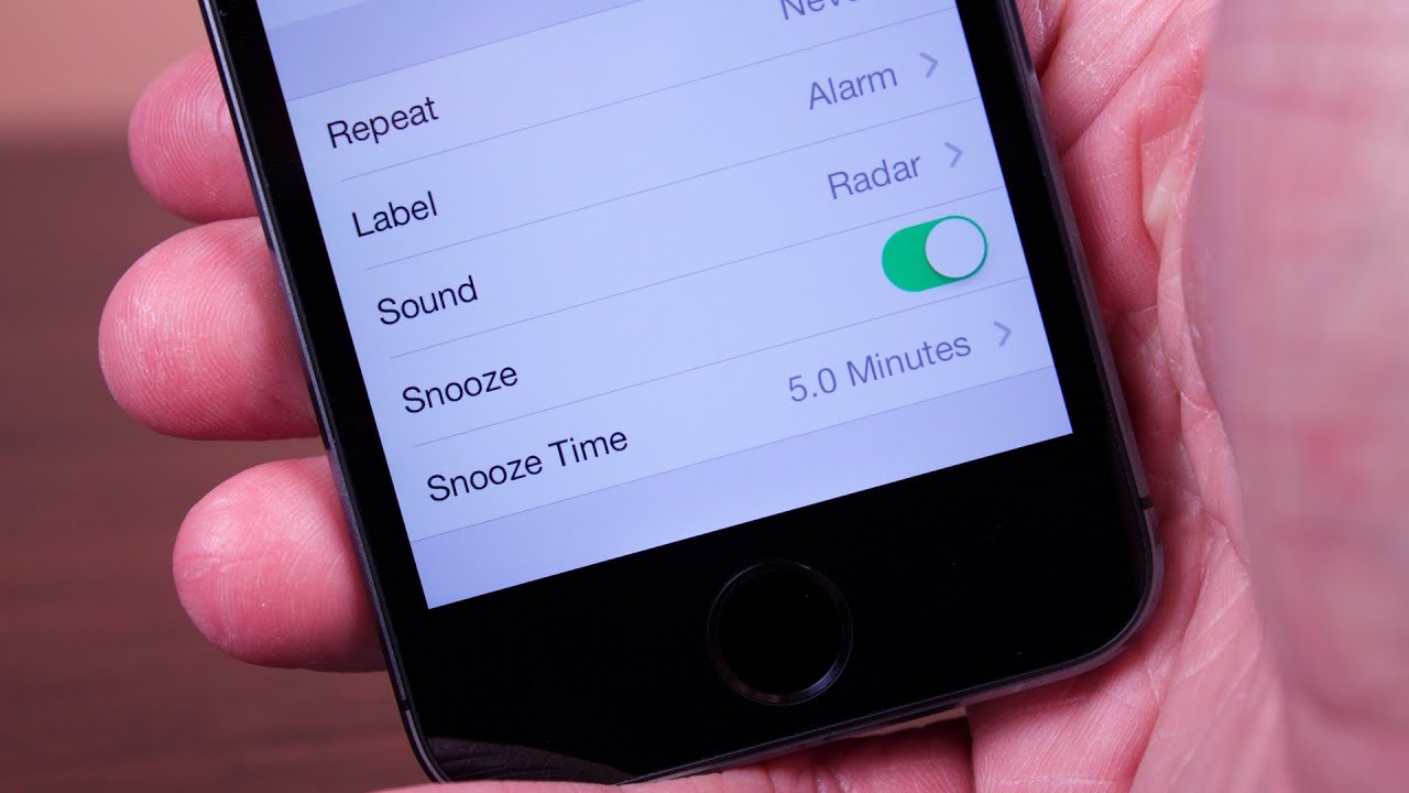 Tính năng Snooze (phần mềm iOS)
