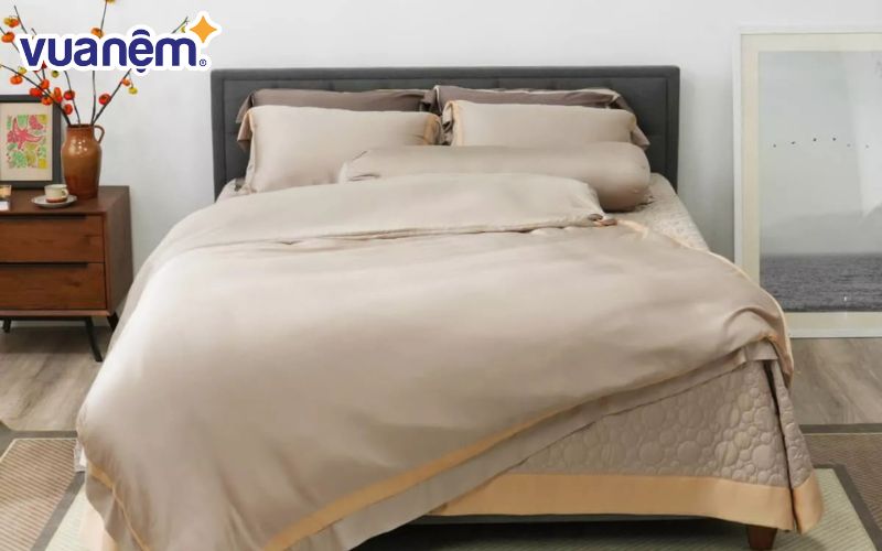 Bộ ga chăn hè lụa Amando Confident
