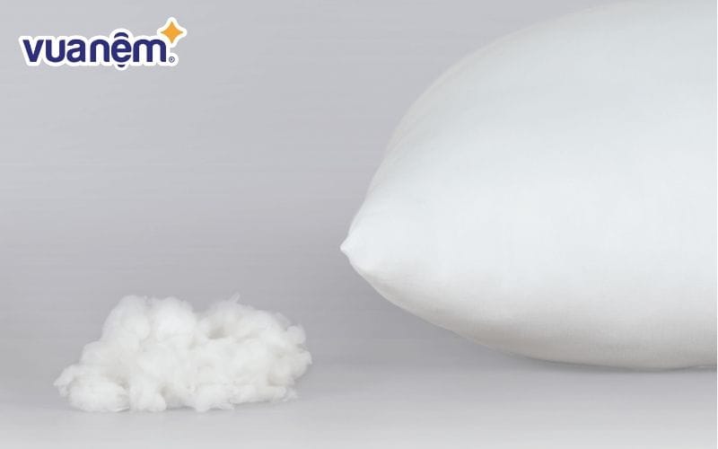 Gối bông là loại gối có ruột được làm từ bông tự nhiên hoặc nhân tạo