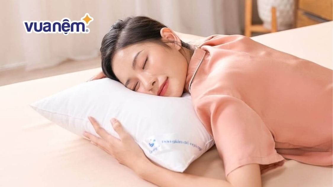 gối bông cao cấp