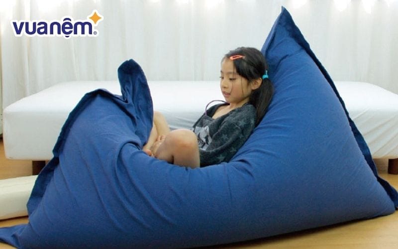 Phần vỏ gối được làm từ chất liệu vải cao cấp giúp gối có độ bền cao