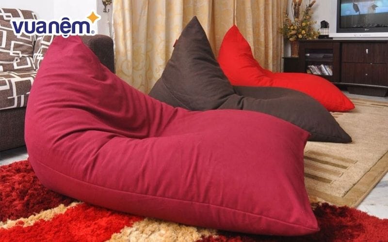 Gối hạt xốp có nhiều hình dạng khác nhau cho bạn lựa chọn