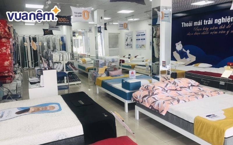 Mua gối ngủ chính hãng từ các cửa hàng Vua Nệm