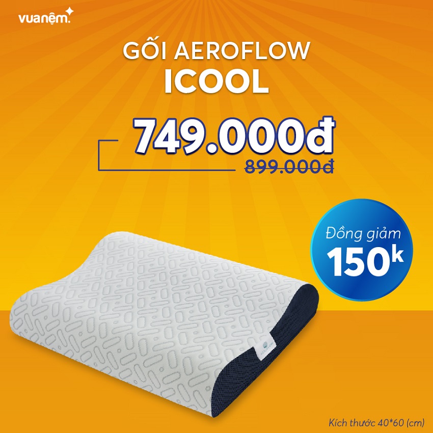 Gối Aeroflow iCool 