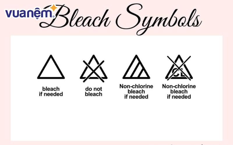 Các ký hiệu tẩy