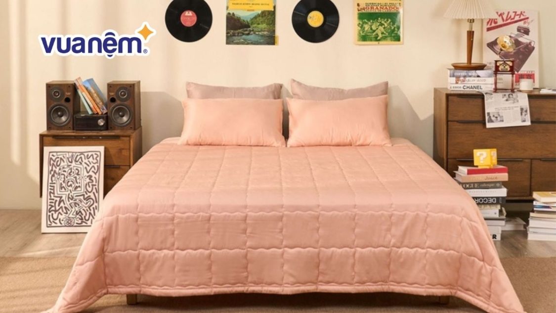 10 màu sắc thiết kế chăn ga gối giúp bạn ngủ ngon