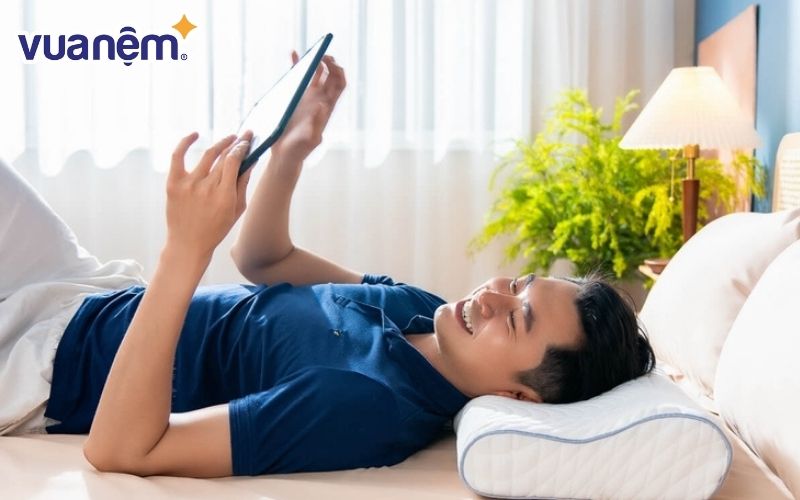 Chất liệu gối tốt, an toàn sẽ giúp bạn cảm thấy thoải mái và ngủ ngon hơn