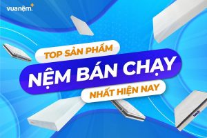 TOP sản phẩm nệm cao su, nệm lò xo, nệm foam đang “làm mưa làm gió” năm 2024