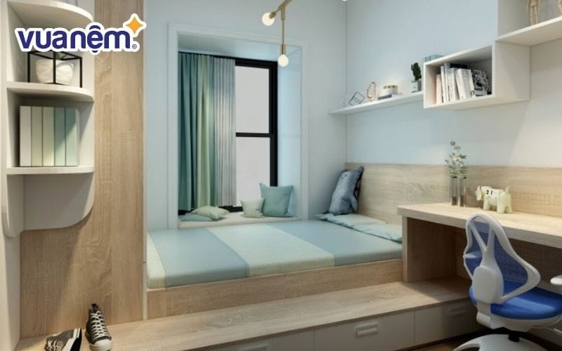 Chọn nệm phòng trọ kích thước phù hợp để không làm phòng trở nên bí bách