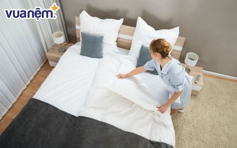 Giặt giũ, vệ sinh phòng ngủ thường xuyên giúp loại trừ rệp, mạt giường