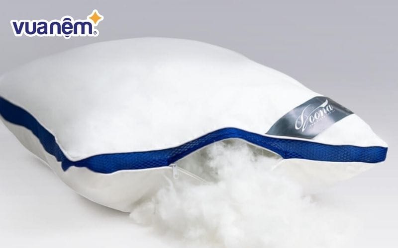 Ruột gối Microfiber có khả năng kháng khuẩn cực tốt