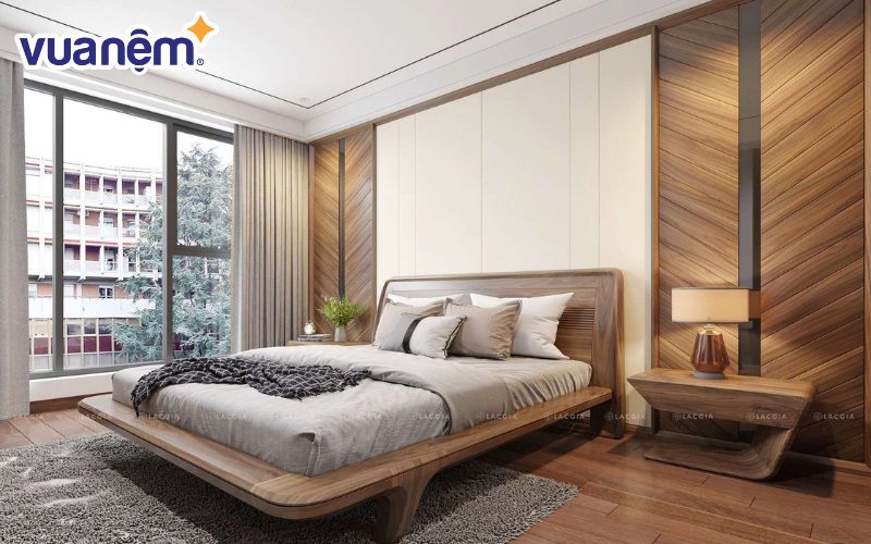 Kê đầu giường sát vào tượng để tạo sự vững chắc, an tâm khi ngủ