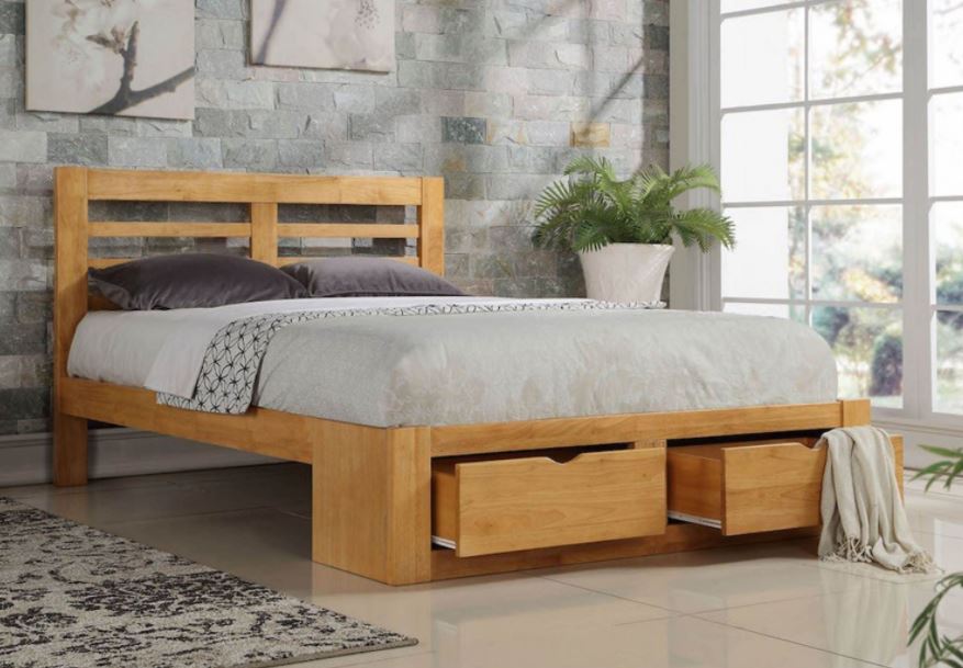 giường gỗ 1m8 2m thông minh