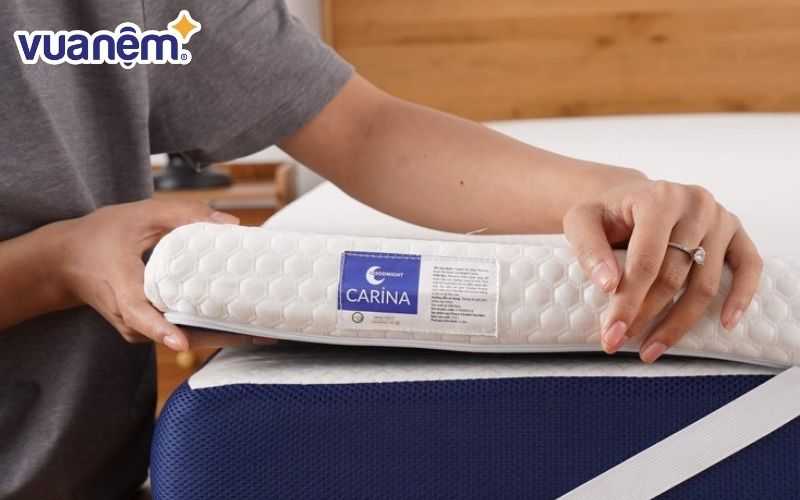 Chọn topper vừa vặn với kích thước nệm