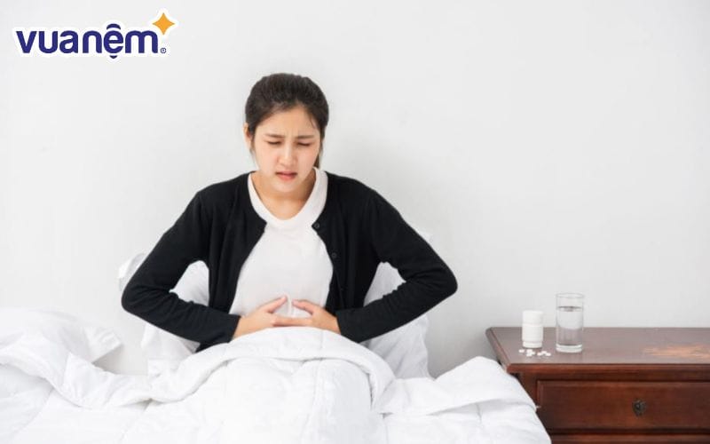 Đau bụng kinh ảnh hưởng đến giấc ngủ ngày đèn đỏ