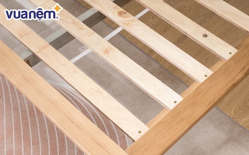 Vệ sinh dát giường thường xuyên để tránh mối mọt, nấm mốc và mùi hôi khó chịu