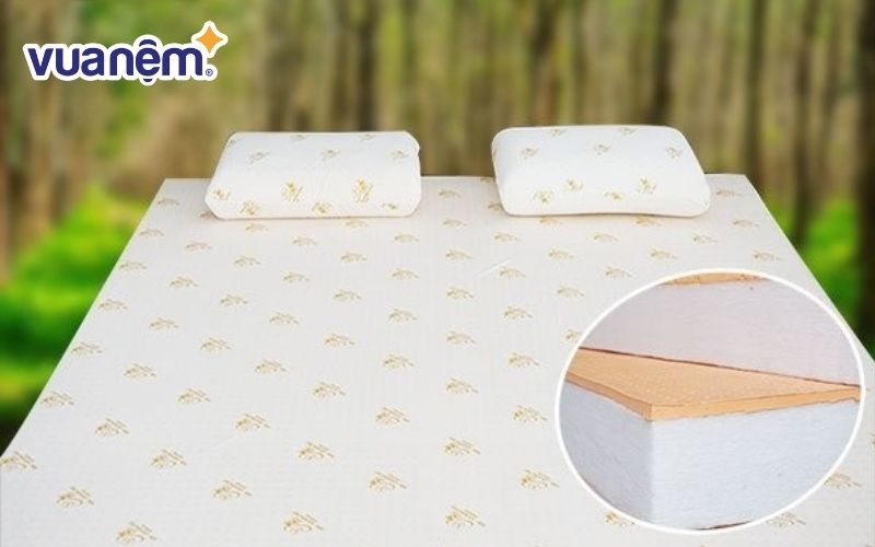 Nệm gòn ép mặt Đồng Phú có khả năng nâng đỡ tốt