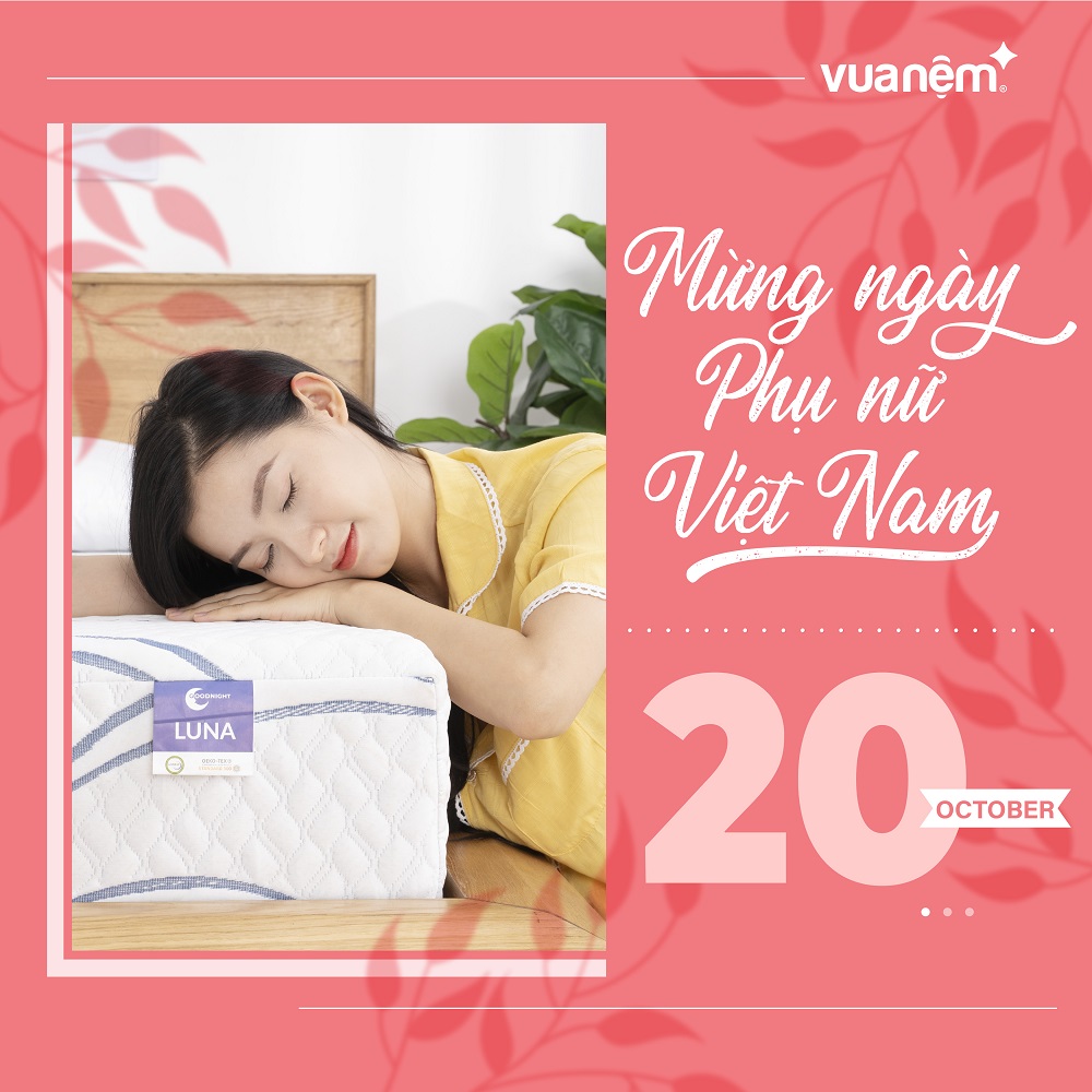 Vua nệm mừng Ngày Phụ nữ Việt Nam 20.10 