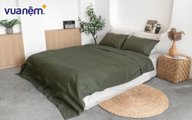 Bộ chăn ga Linen Premium