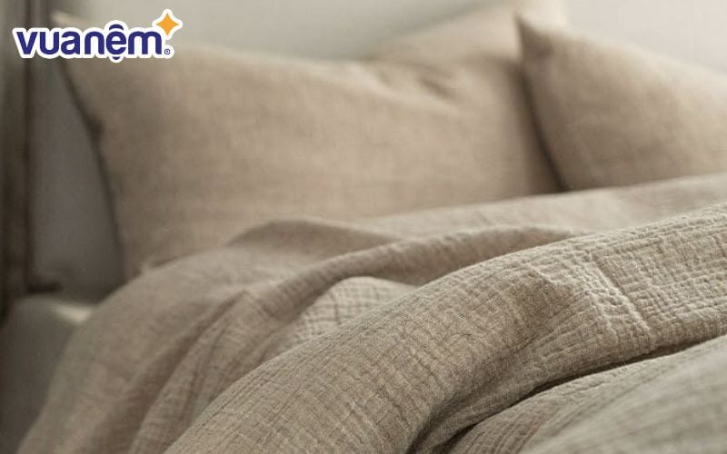 Bộ drap giường linen Tess French