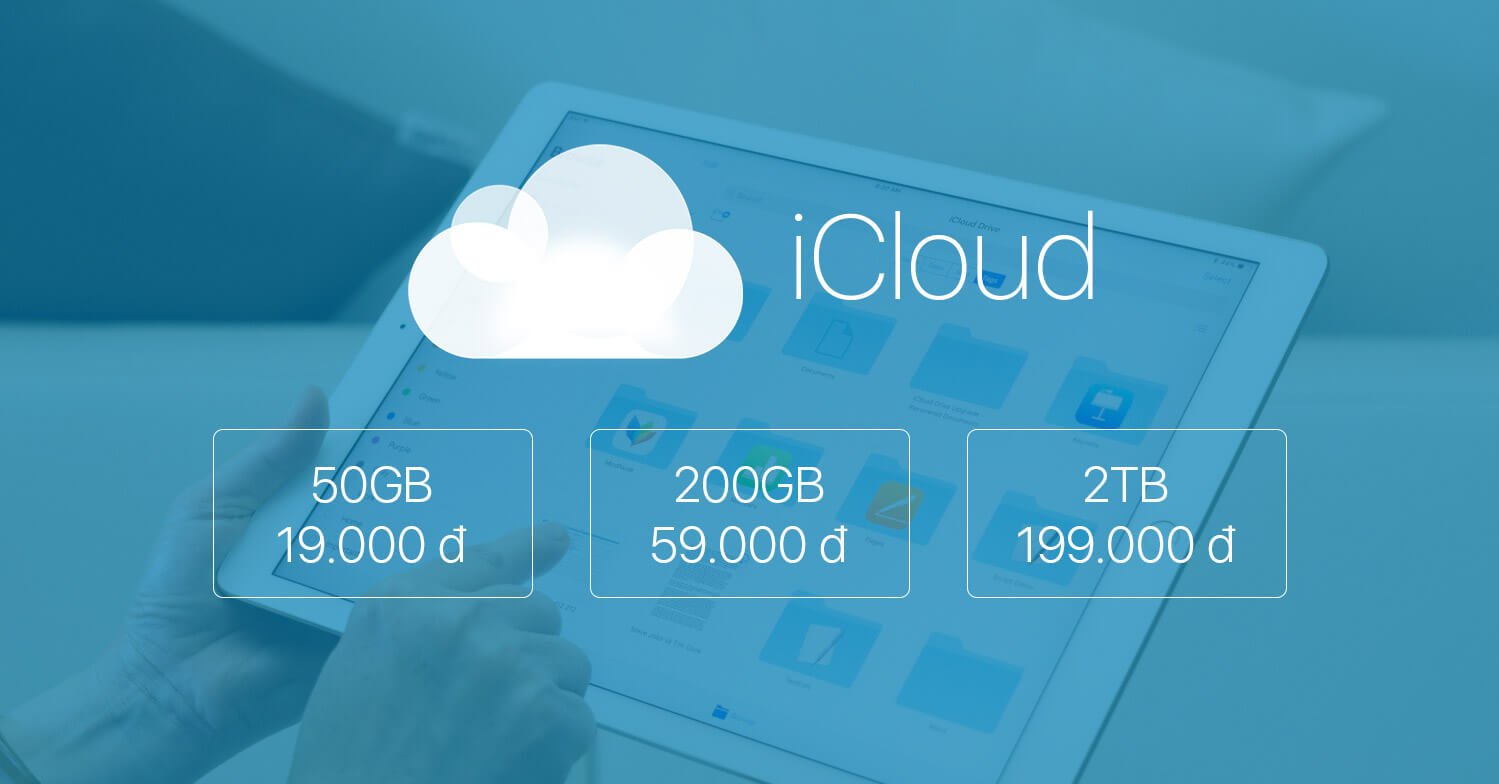 Dung lượng và các gói iCloud