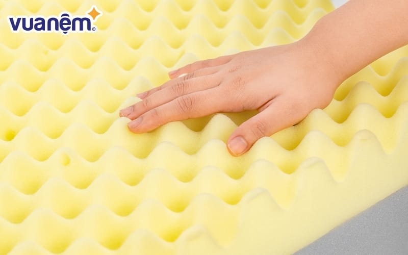 Nệm foam có khả năng tuyệt vời trong việc giảm áp lực