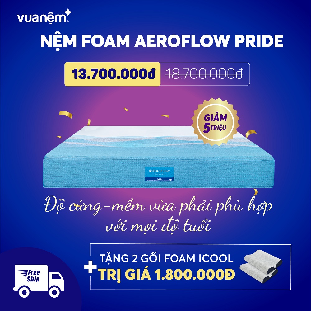 Nệm Foam AEROFLOW Pride