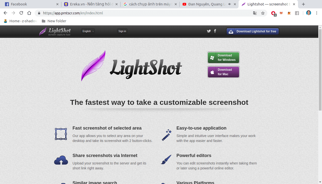 Ứng dụng Lightshot